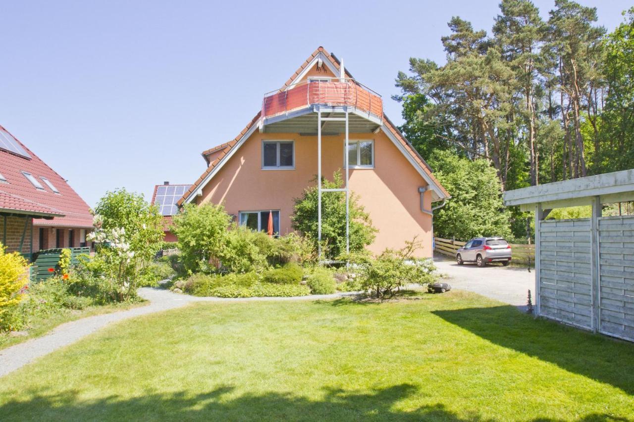 Fewo Am Wald Fewo 03 - Balkon, Gartennutzung, Sauna Glowe Ngoại thất bức ảnh